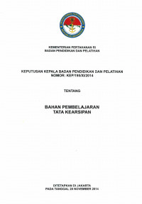 BAHAN PEMBELAJARAN TATA KEARSIPAN