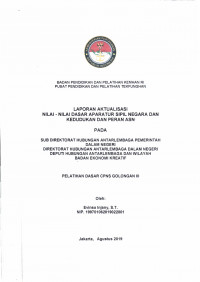 SUB DIREKTORAT HUBUNGAN ANTAR LEMBAGA PEMERINTAH DALAM NEGERI DIREKTORAT HUBUNGAN ANTAR LEMBAGA DALAM NEGERI DEPUTI HUBUNGAN ANTAR LEMBAGA DAN WILAYAH BADAN EKONOMI KREATIF