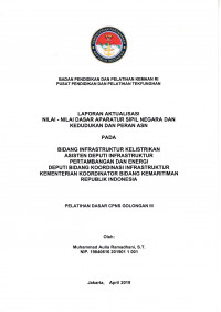 BINDANG INFRASTRUKTUR KELISTRIKAN ASISTEN DEPUTI INFRASTRUKTUR PERTAMBANGAN DAN ENERGI DEPUTI BIDANG KOORDINASI INFRASTRUKTUR KEMENTERIAN KOORDINATOR BIDANG KEMARITIMAN REPUBLIK INDONESIA