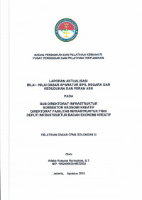 SUB DIREKTORAT INNFRASTRUKTUR SUBSEKTOR EKONOMI KREATIF DIREKTORAT FASILITAS INFRASTRUKTUR FISIK DEPUTI INFRASTRUKTUR BADAN EKONOMI KREATIF
