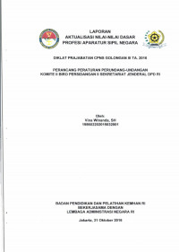 PERANCANG PERATURAN PERUNDANG-UNDANGAN KOMITE II BIRO PERSIDANGAN II SEKRETARIAT JENDERAL DPD RI