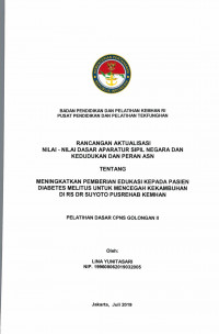 PEMBERIAN EDUKASI PERSONAL HYGIENE PADA ANAK SAAT TERPASANG INFUS KEPADA KELUARGA DENGAN SARANA LEAFLET DAN PERLENGKAPAN MANDI SEHINGGA KEBERSIHAN ANAK TETAP TERJAGA SELAMA PERAWATAN DIRUANG ALAMANDA RUMAH SAKIT DR. SUYOTO PUSAT REHABILITASI KEMENTERIAN PERTAHANAN
