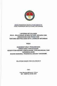 SUBDIREKTORAT PENGAWASAN DIREKTORAT PENCEGAHAN KEDEPUTIAN BIDANG PENCEGAHAN, PERLINDUNGAN, DAN DERADIKALISASI BADAN NASIONAL PENANGGULANGAN TERORISME